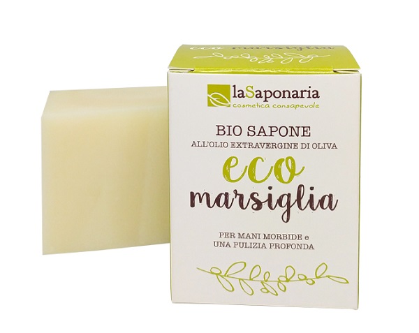 LA SAPONARIA ECO MARSIGLIA BUCATO A MANO TEA TREE/CITRO 200G - Farmacia di Regoledo Srl