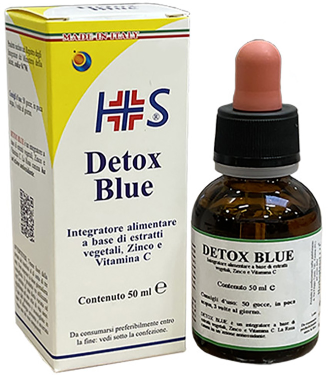 DETOX BLUE GOCCE 50 ML - Farmacia di Regoledo Srl