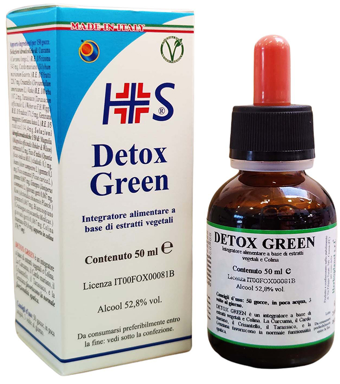 DETOX GREEN GOCCE 50 ML - Farmacia di Regoledo Srl