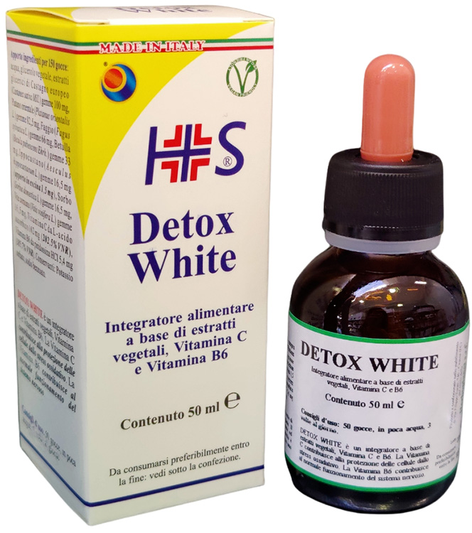 DETOX WHITE GOCCE 50 ML - Farmacia di Regoledo Srl