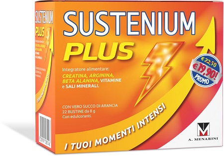 SUSTENIUM PLUS 22 BUSTINE 176 G PROMO - Farmacia di Regoledo Srl
