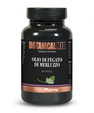 Olio di Fegato di Merluzzo Botanical mix 60 perle - Farmacia di Regoledo Srl