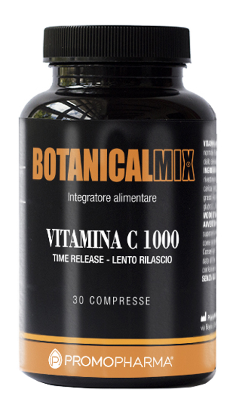 Vitamina C 1000mg botanical mix 30 compresse - Farmacia di Regoledo Srl