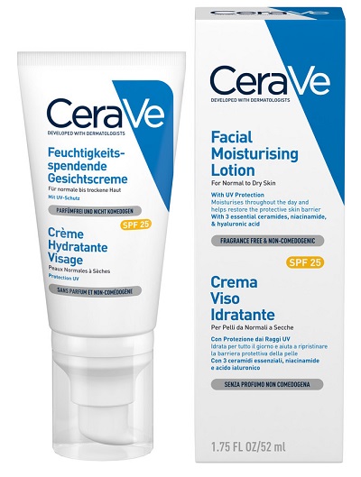 CERAVE CREMA VISO IDRATANTE SPF25 52 ML - Farmacia di Regoledo Srl