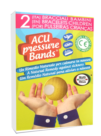 BRACCIALE ACU PRESSURE BAND BAMBINI 2 PEZZI - Farmacia di Regoledo Srl