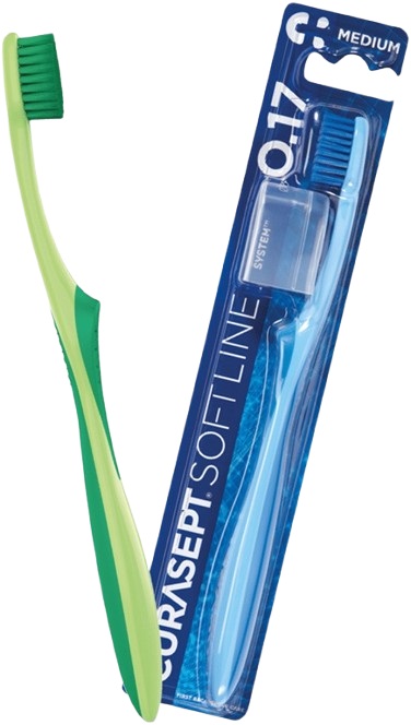 Curasept - Spazzolino Softline Medium 017 - Farmacia di Regoledo Srl