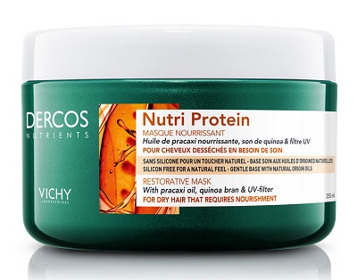 Dercos - Nutri Protein - Maschera nutriente per capelli - 250 ml - Farmacia di Regoledo Srl