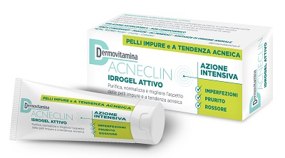 DERMOVITAMINA ACNECLIN IDROGEL ATTIVO AZIONE INTENSIVA 40 ML - Farmacia di Regoledo Srl