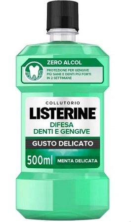 LISTERINE DENTI & GENGIVE DELICATO 500 ML - Farmacia di Regoledo Srl