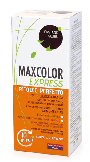 Maxcolor Express - Ritocco perfetto - Castano scuro - 80 ml - Farmacia di Regoledo Srl