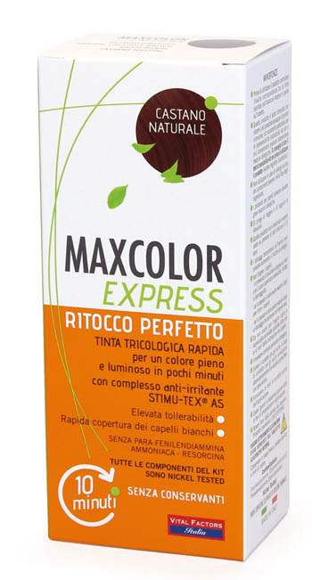 Maxcolor Express - Ritocco perfetto - Castano Naturale - 80 ml - Farmacia di Regoledo Srl