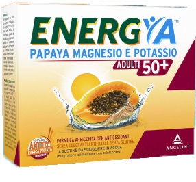 ENERGYA PAPAYA MAGNESIO POTASSIO 50+ 14 BUSTINE - Farmacia di Regoledo Srl