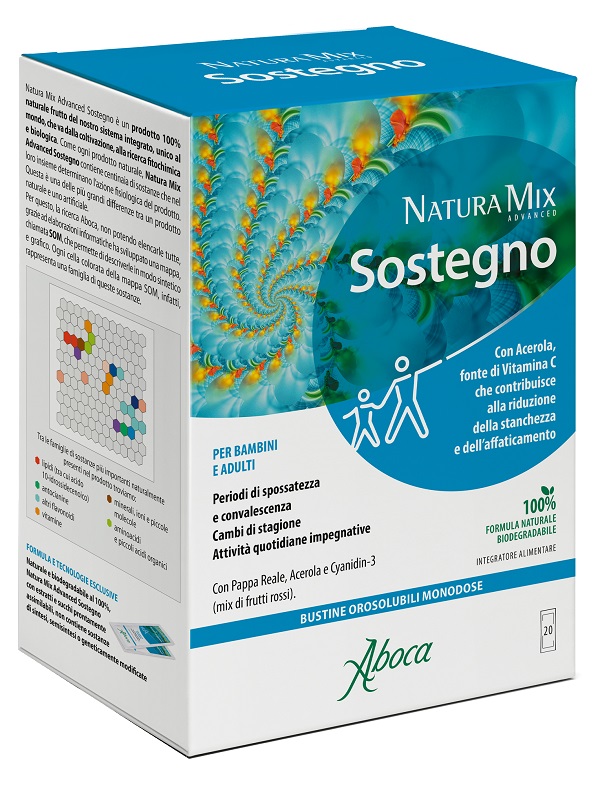NATURA MIX ADVANCED SOSTEGNO OROSOLUBILE 20 BUSTINE - Farmacia di Regoledo Srl