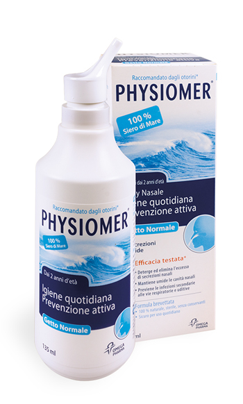 SPRAY NASALE PHYSIOMER GETTO NORMALE 135 ML - Farmacia di Regoledo Srl