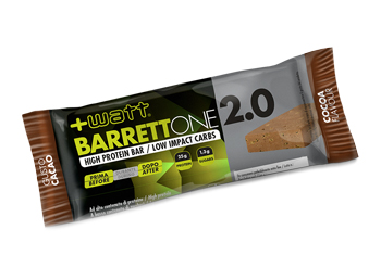 +Watt - Barrettone 2.0 - Barretta proteica gusto Cacao - Farmacia di Regoledo Srl