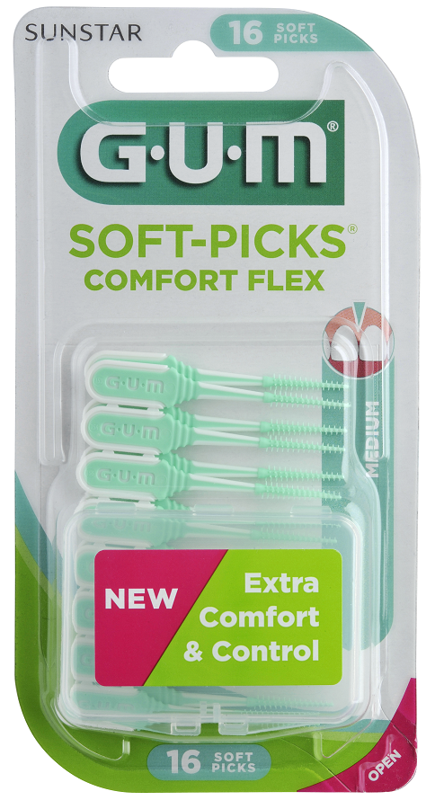 GUM SOFT PICK COMFORT FLEX SCOVOLINO INTERDENTALE 40 PEZZI - Farmacia di Regoledo Srl