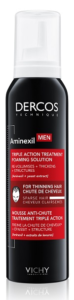 Dercos - Aminexil Men - Trattamento anticaduta in schiuma - 150 ml - Farmacia di Regoledo Srl