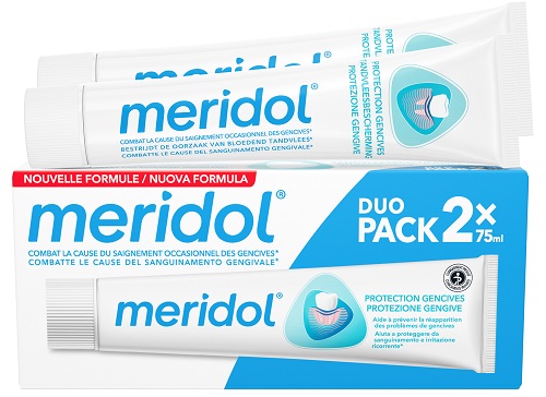 Meridol - Dentifricio Bitubo - 2x75 - Farmacia di Regoledo Srl