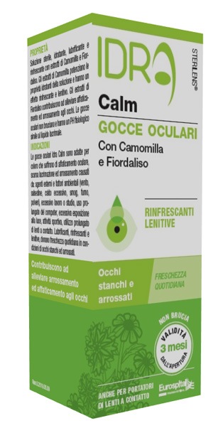 GOCCE OCULARI RINFRESCANTI STERILENS IDRA CALM CAMOMILLA E FIORDALISO 10 ML - Farmacia di Regoledo Srl