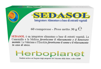 SEDASOL 60 COMPRESSE - Farmacia di Regoledo Srl