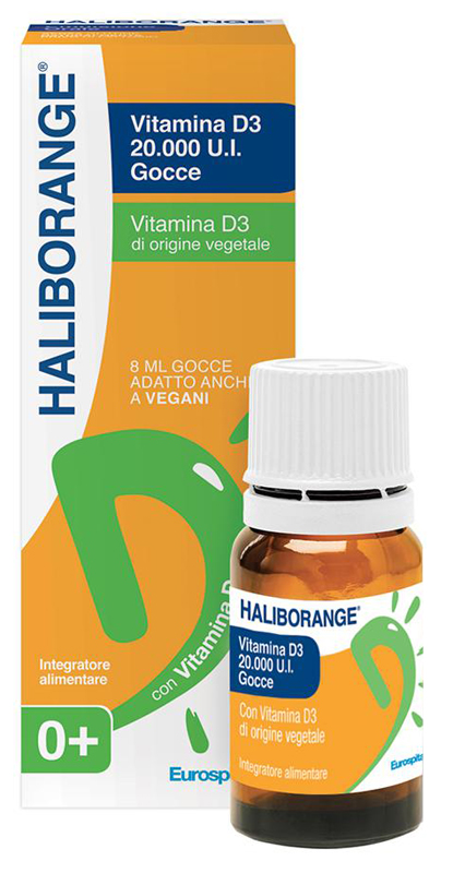 HALIBORANGE VITAMINA D3 20000 UI GOCCE 8 ML - Farmacia di Regoledo Srl