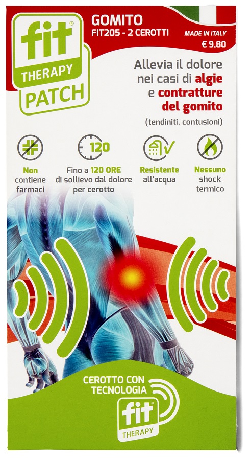 CEROTTO FIT THERAPY GOMITO 2 PEZZI - Farmacia di Regoledo Srl