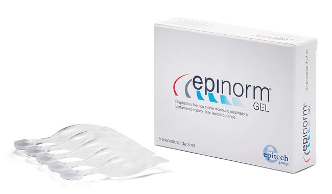 EPINORM GEL TRATTAMENTO LESIONI CUTANEE DA EPISIOTOMIA 5 MONODOSE 3 ML - Farmacia di Regoledo Srl
