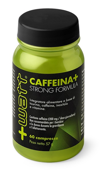 +Watt - Caffeina+ strong formula - 60 compresse - Farmacia di Regoledo Srl