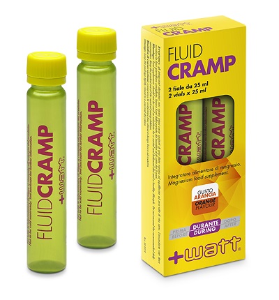 +Watt - Fluid Cramp gusto Arancia 2 fiale da 25ml - Farmacia di Regoledo Srl