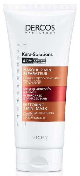 Dercos - Kera-solution maschera riparatrice in 2 minuti - 200 ml - Farmacia di Regoledo Srl
