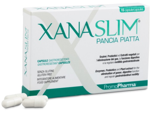 XANASLIM PANCIA PIATTA 15 CAPSULE GASTRORESISTENTI - Farmacia di Regoledo Srl
