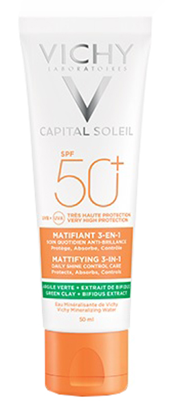 CAPITAL SOLEIL ANTI ACNE PURIFICANTE SPF 50+ 50 ML - Farmacia di Regoledo Srl