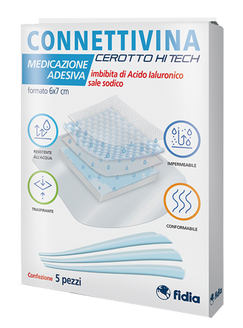 CEROTTO CONNETTIVINA HITECH 6 X 7 CM 5 PEZZI - Farmacia di Regoledo Srl