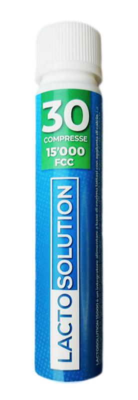 LACTOSOLUTION 15000 30 COMPRESSE - Farmacia di Regoledo Srl