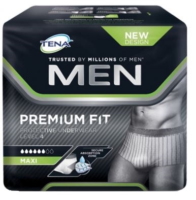 Tena Man - Premium Fit - Assorbente a Mutandina maschile livello 4 - Taglia S/M 10 pezzi - Farmacia di Regoledo Srl