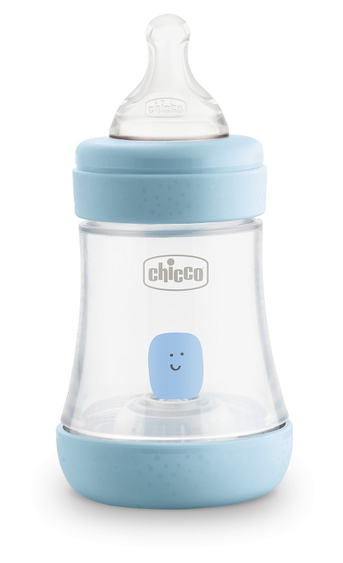Chicco Perfect 5 - Biberon anticolica flusso lento 150ml Azzurro - Farmacia di Regoledo Srl