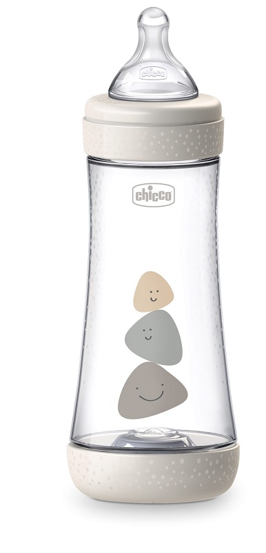 Chicco - Biberon Perfect 5 - anticolica flusso veloce 300ml Unisex - Farmacia di Regoledo Srl