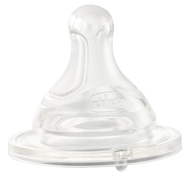 Chicco - Tettarella Perfect 5 - 0 mesi in silicone 1 foro - 2 pezzi - Farmacia di Regoledo Srl