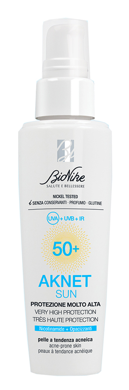 AKNET SUN PROTEZIONE MOLTO ALTA SPF50+ 50 ML - Farmacia di Regoledo Srl