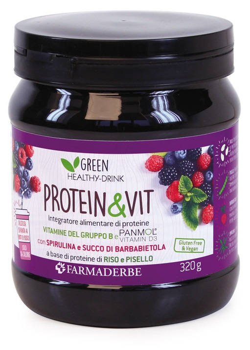 PROTEIN & VIT FRUTTI DI BOSCO 320 G - Farmacia di Regoledo Srl