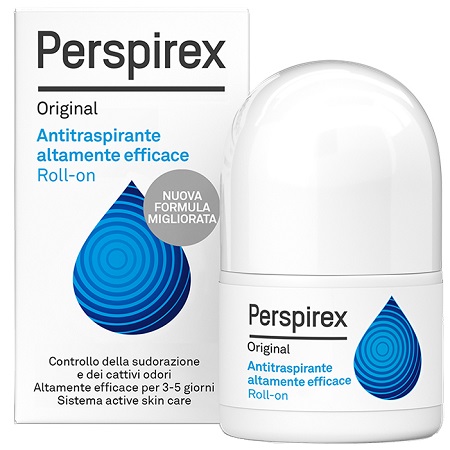 PERSPIREX ORIGINAL ANTITRASPIRANTE ROLL-ON DEODORANTE NUOVA FORMULA 20 ML - Farmacia di Regoledo Srl