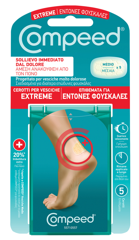 COMPEED CEROTTI PER VESCICHE EXTREME 5 PEZZI - Farmacia di Regoledo Srl