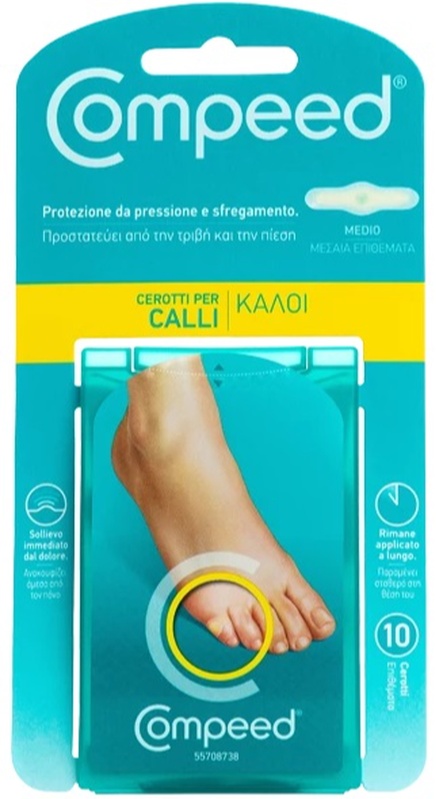 COMPEED CEROTTI PER CALLI MEDIO 10 PEZZI - Farmacia di Regoledo Srl