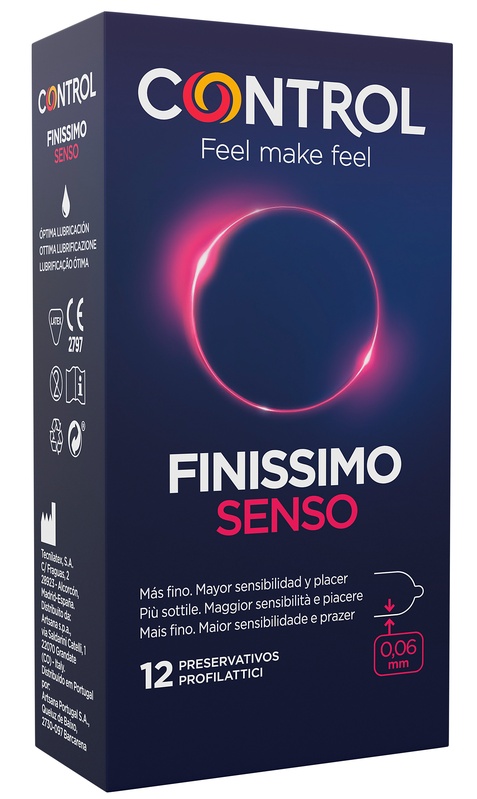 Control Finissimo Senso - 12 pezzi - Farmacia di Regoledo Srl