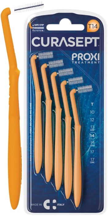 Curasept - Proxi angle P08 Arancio chiaro/Tangerino - Farmacia di Regoledo Srl