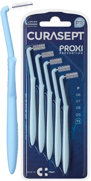 Curasept - Proxi angle P11 azzurro/Light blue - Farmacia di Regoledo Srl