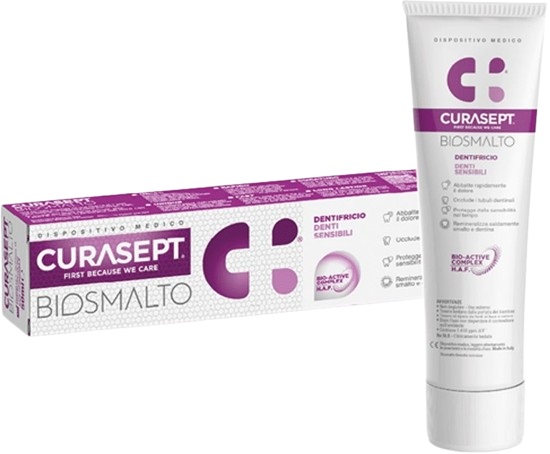 Curasept - Dentifricio Biosmalto Denti Sensibili - 75ml - Farmacia di Regoledo Srl