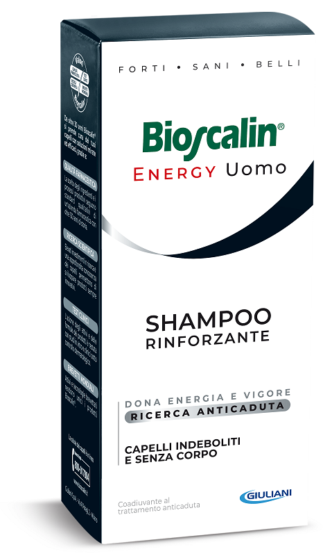 Bioscalin - Energy Uomo - Shampoo Rinforzante - 400 ml - Farmacia di Regoledo Srl