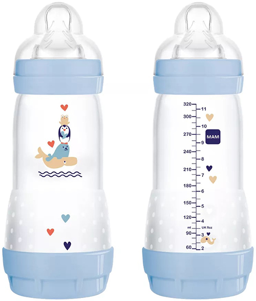 MAM BIBERON EASY START 320 ML 4+ TETTARELLA 3 MASCHIO - Farmacia di Regoledo Srl
