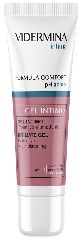 VIDERMINA INTIMA FORMULA COMFORT PH ACIDO GEL INTIMO PROTETTIVO E UMETTANTE NUOVA FORMULA 30 ML - Farmacia di Regoledo Srl